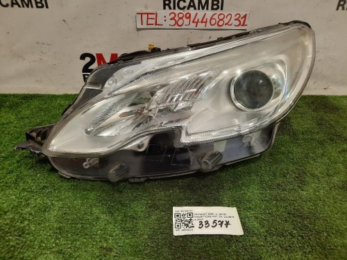 Proiettore ANT SX 90106472 Peugeot 2008 I 2016