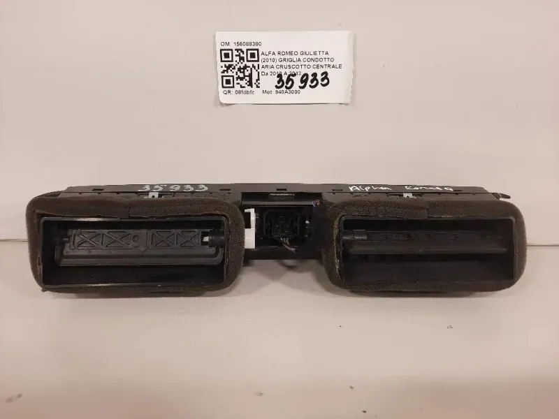 Griglia Condotto ARIA Cruscotto Centrale 1560883810 Alfa Romeo Giulietta 2010
