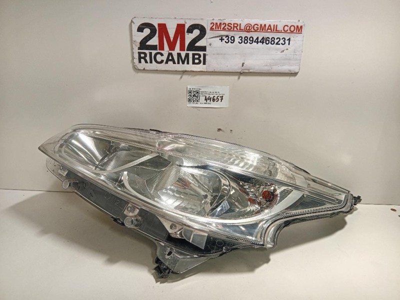 Proiettore ANT SX 9802221980 Peugeot 208 I 2012