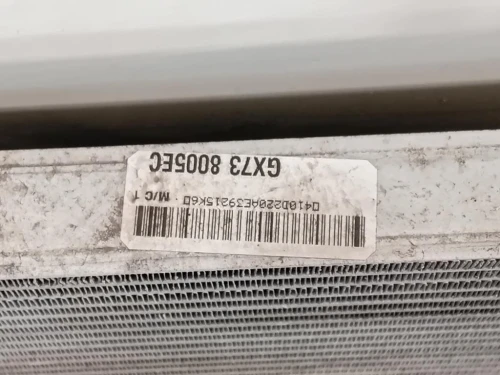 Radiatore Acqua GX73 8005EC Jaguar XE 2015