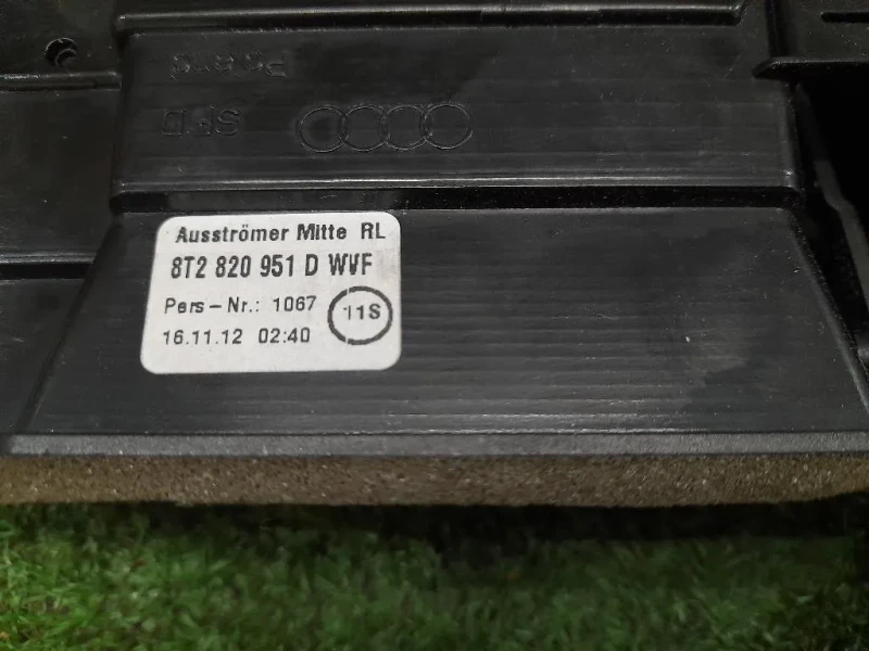 Griglia Condotto ARIA Cruscotto Centrale 8T2820951D Audi A5 8T3 2012