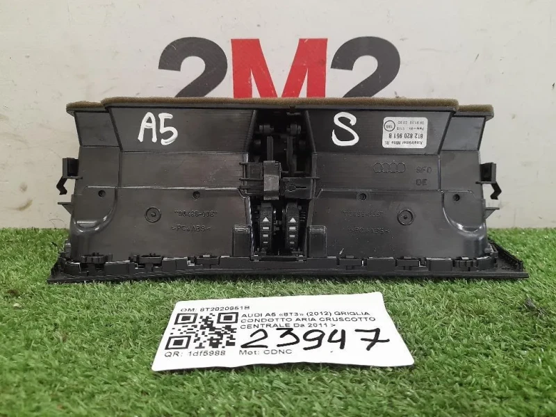 Griglia Condotto ARIA Cruscotto Centrale 8T2820951B Audi A5 8T3 2012