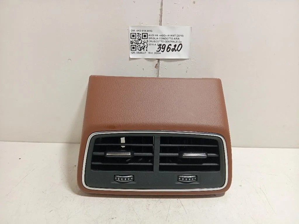 Griglia Condotto ARIA Cruscotto Centrale 4K0 819 203D Audi A6 4GD Avant 2016