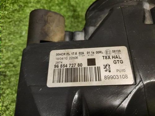 Proiettore ANT SX 9685472780 Peugeot 3008 I 2009