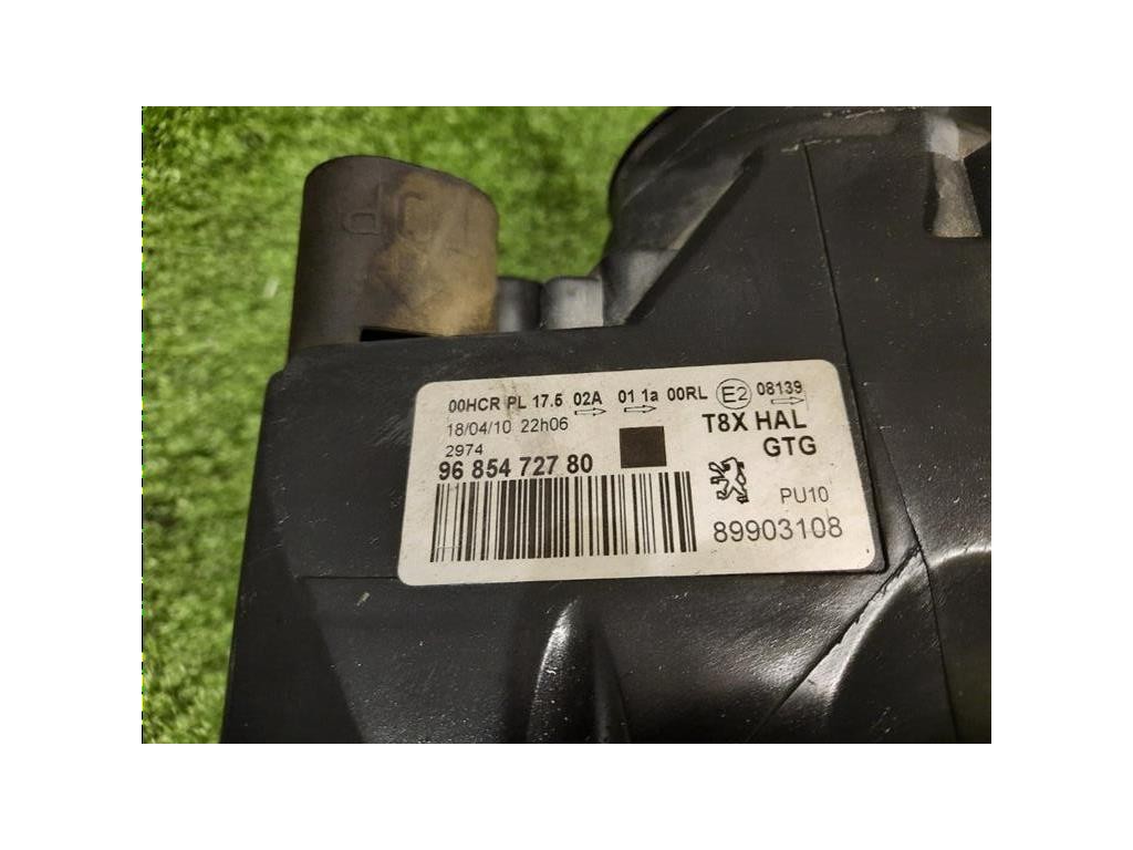 Proiettore ANT SX 9685472780 Peugeot 3008 I 2009