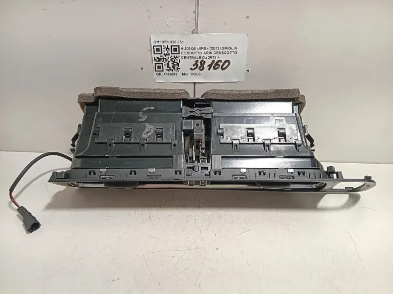 Griglia Condotto ARIA Cruscotto Centrale 8R1820951LLBFS Audi Q5 8RB 2012