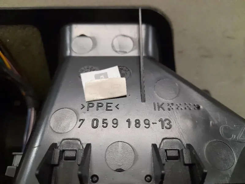 Griglia Condotto ARIA Cruscotto Centrale 7059189 Bmw Serie 1 E81 Berlina 2005