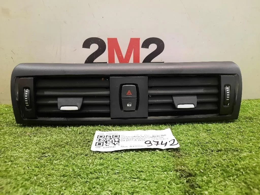 Griglia Condotto ARIA Cruscotto Centrale 9205357 Bmw Serie 1 F20 Berlina 2012