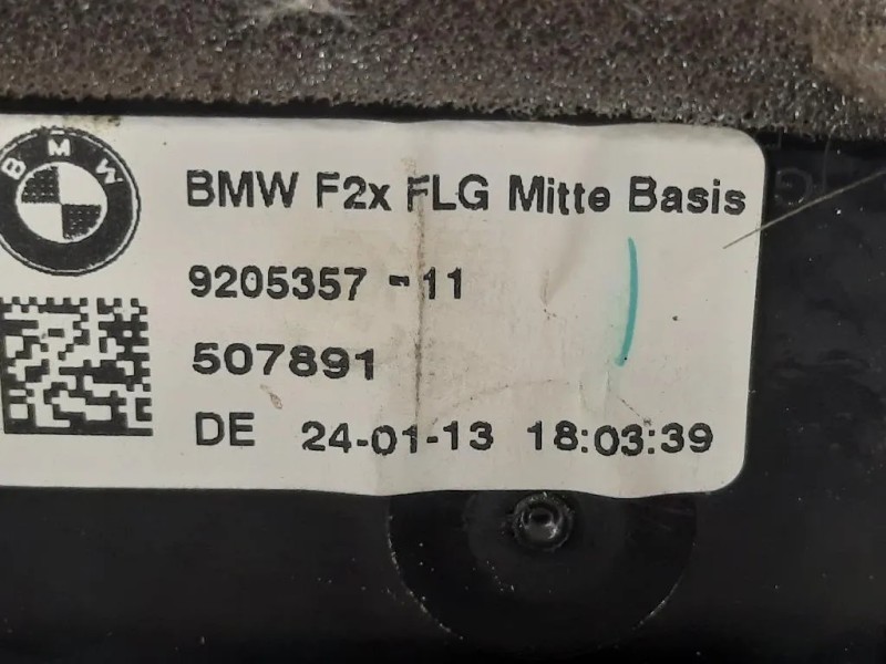 Griglia Condotto ARIA Cruscotto Centrale 9205357-11 Bmw Serie 1 F20 Berlina 2012