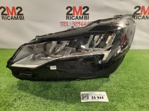 Proiettore ANT SX 98 362 302 8089914773 Peugeot 3008 II 2016