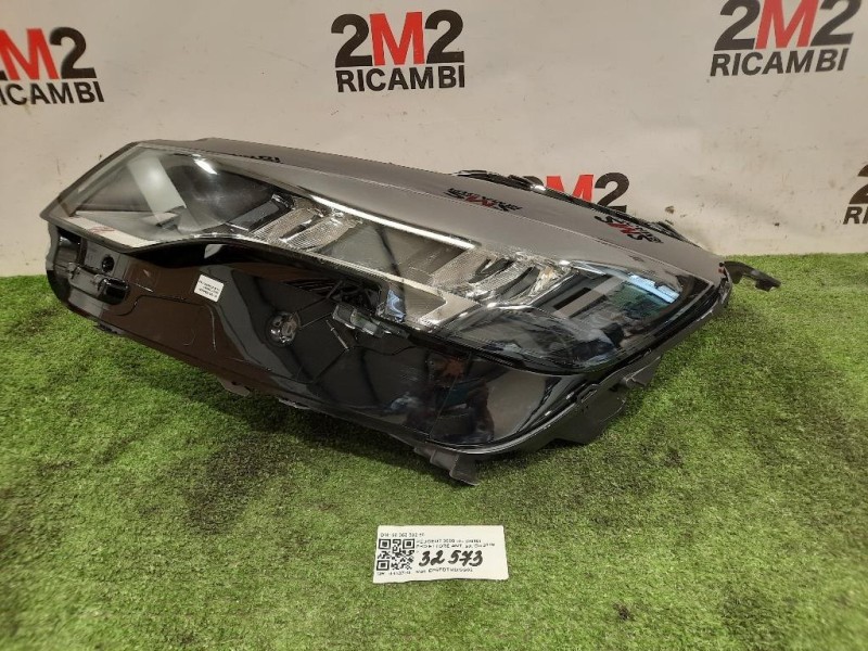 Proiettore ANT SX 98 362 302 80 Peugeot 3008 II 2016