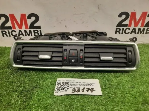 Griglia Condotto ARIA Cruscotto Centrale 6422 9142590-05 Bmw Serie 5 F07 GT 2010