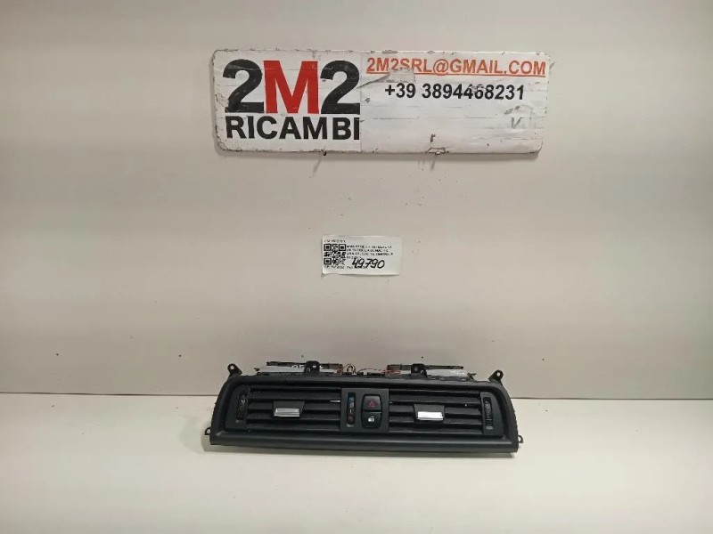 Griglia Condotto ARIA Cruscotto Centrale 16828110 Bmw Serie 5 F10 Berlina 2012