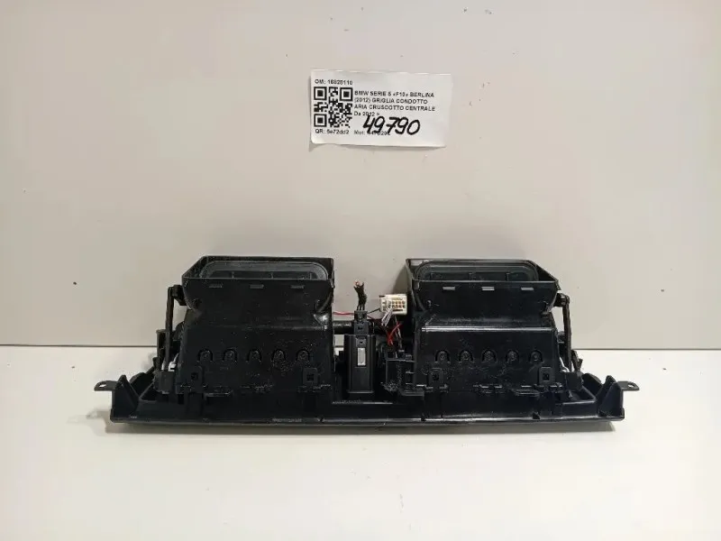 Griglia Condotto ARIA Cruscotto Centrale 16828110 Bmw Serie 5 F10 Berlina 2012