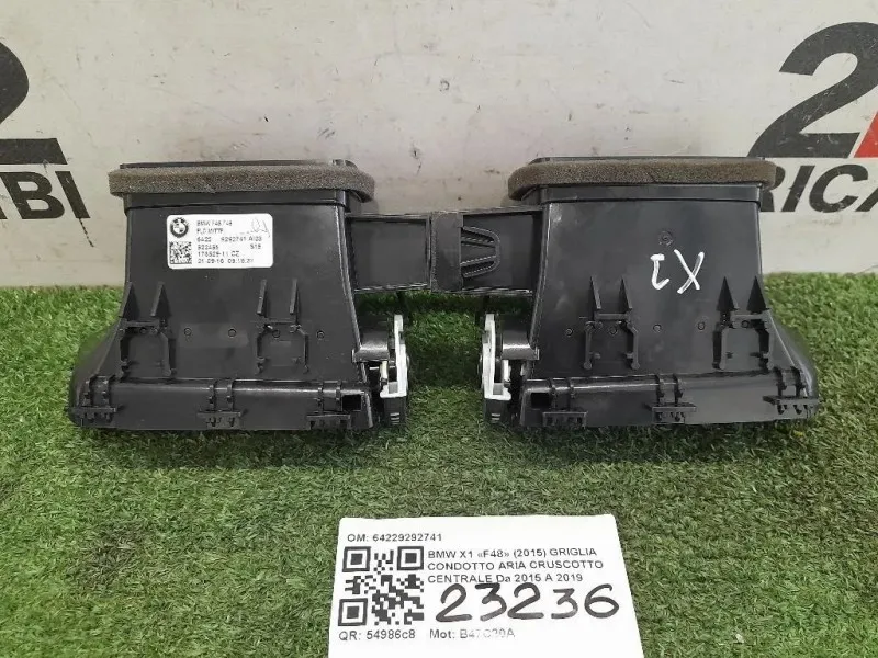 Griglia Condotto ARIA Cruscotto Centrale 64229292741 Bmw X1 F48 2015