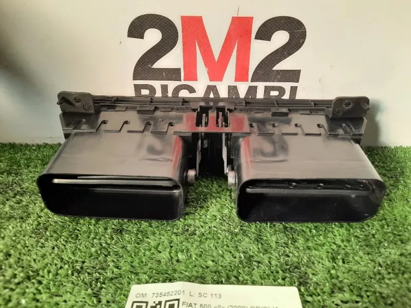 Griglia Condotto ARIA Cruscotto Centrale 735452201 Fiat 500 II 2008