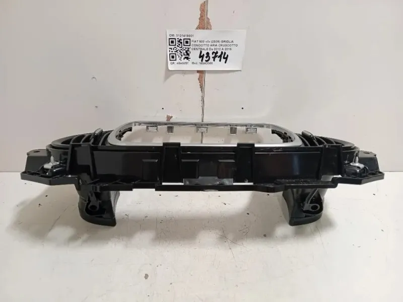 Griglia Condotto ARIA Cruscotto Centrale 3121419001 Fiat 500 II 2008