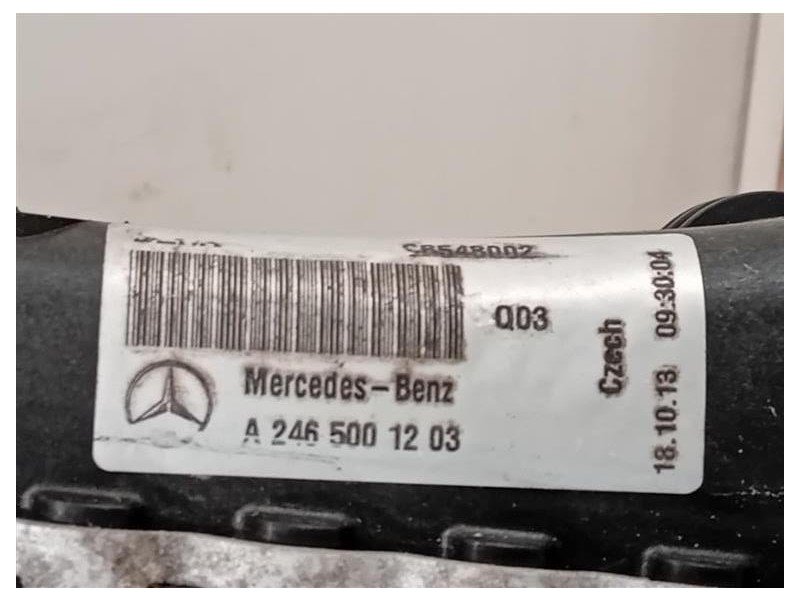 Radiatore Acqua A2465001203 Mercedes Classe B W246 2012