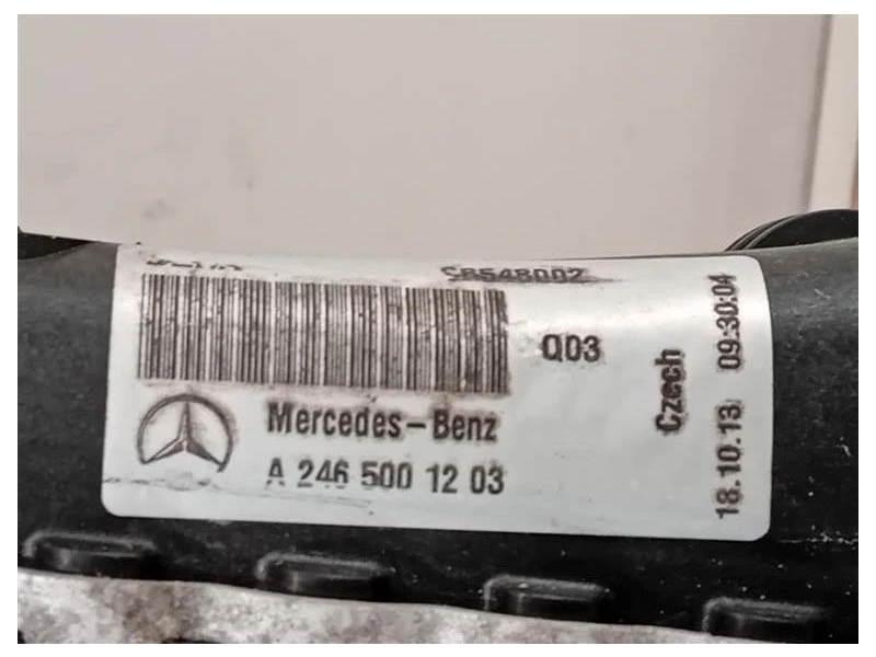 Radiatore Acqua A2465001203 Mercedes Classe B W246 2012