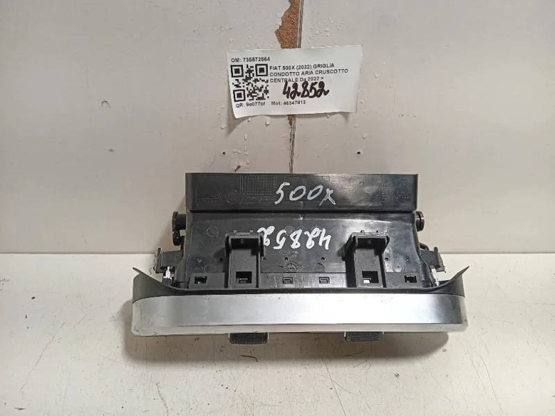 Griglia Condotto ARIA Cruscotto Centrale 735572564 Fiat 500X 2022