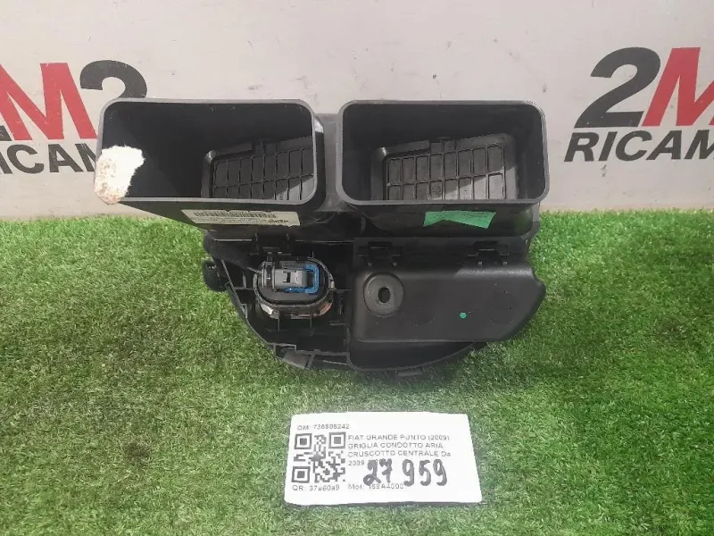 Griglia Condotto ARIA Cruscotto Centrale 735506242 Fiat Grande Punto 2009