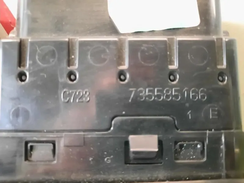 Griglia Condotto ARIA Cruscotto Centrale 735585166 Fiat Panda III 2012