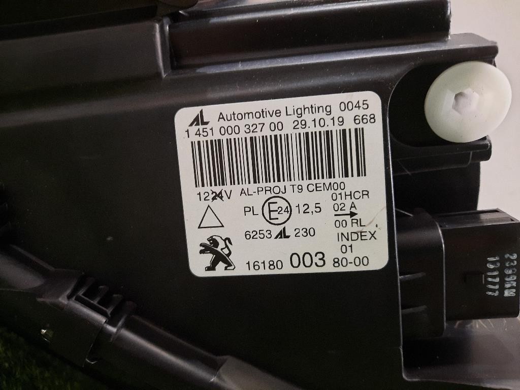 Proiettore ANT SX 1618000380 Peugeot 308 II 2014