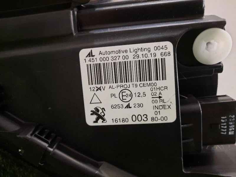 Proiettore ANT SX 1618000380 Peugeot 308 II 2014