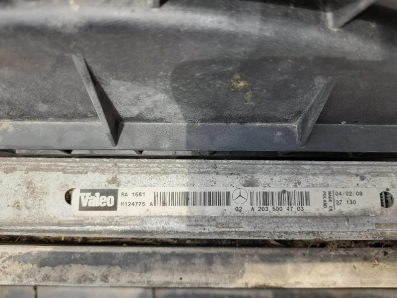 Radiatore Acqua A2035004703 Mercedes Classe CLK C209 2003