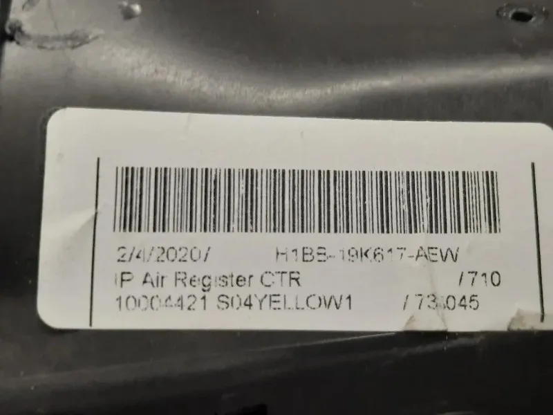 Griglia Condotto ARIA Cruscotto Centrale H1BB-19K617-AEW Ford Fiesta VI 2008