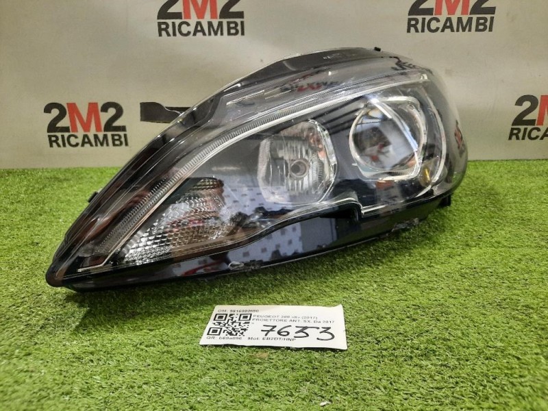 Proiettore ANT SX 9816990680 Peugeot 308 II 2017