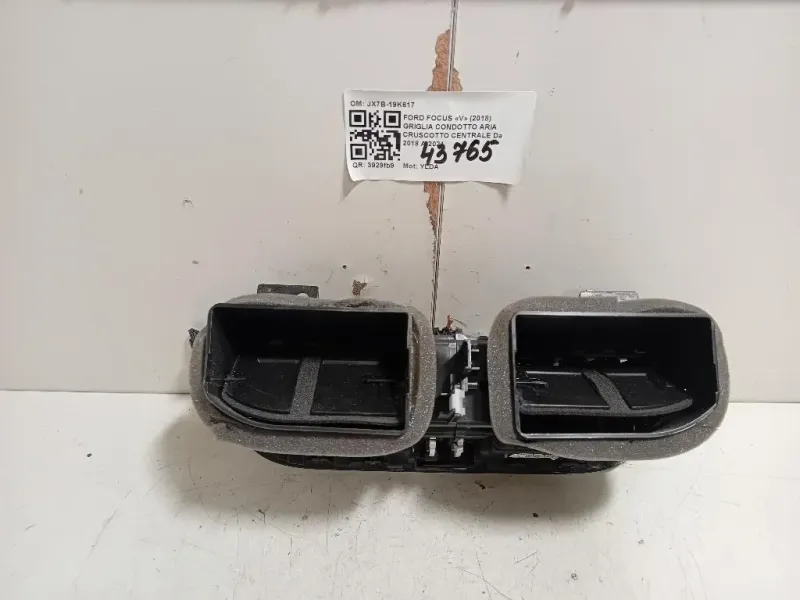 Griglia Condotto ARIA Cruscotto Centrale JX7B-19K617 Ford Focus V 2018