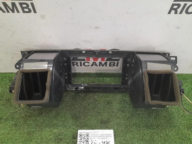 Griglia Condotto ARIA Cruscotto Centrale 8X2319K617AJ 8X2319K617BJ Jaguar XF I 2008