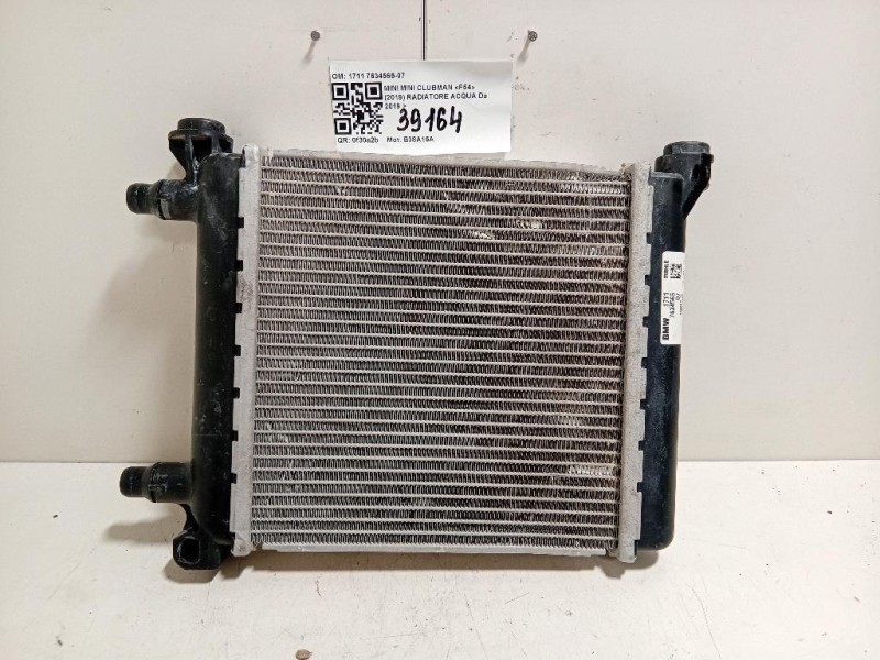 Radiatore Acqua 1711 7634565-07 Mini MINI Clubman F54 2019