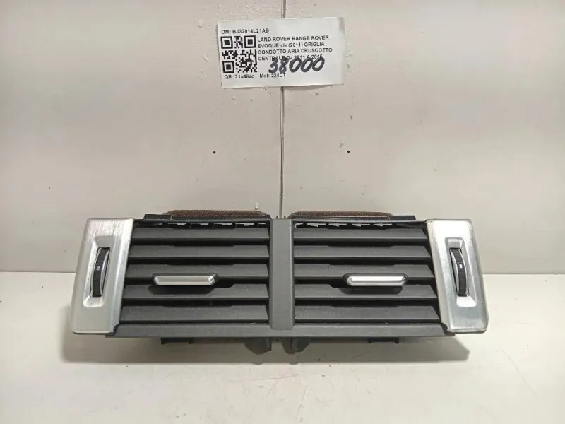 Griglia Condotto ARIA Cruscotto Centrale BJ32014L21AB Land Rover Range Rover Evoque I 2011