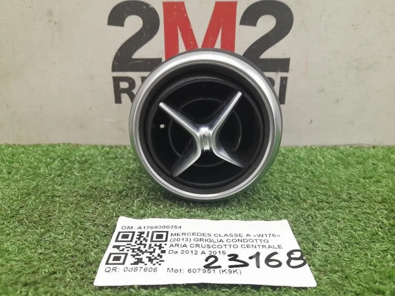 Griglia Condotto ARIA Cruscotto Centrale A1768300354 Mercedes Classe A W176 2013