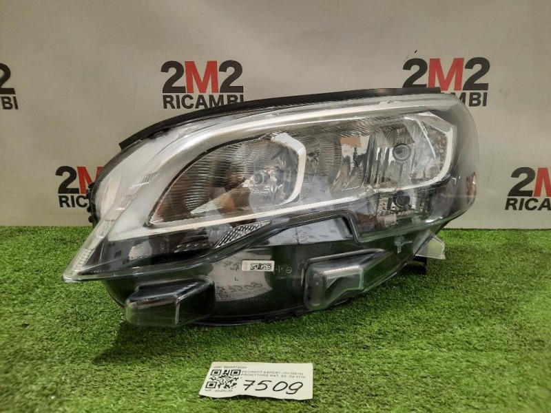 Proiettore ANT SX 9808572680 Peugeot Expert III 2016