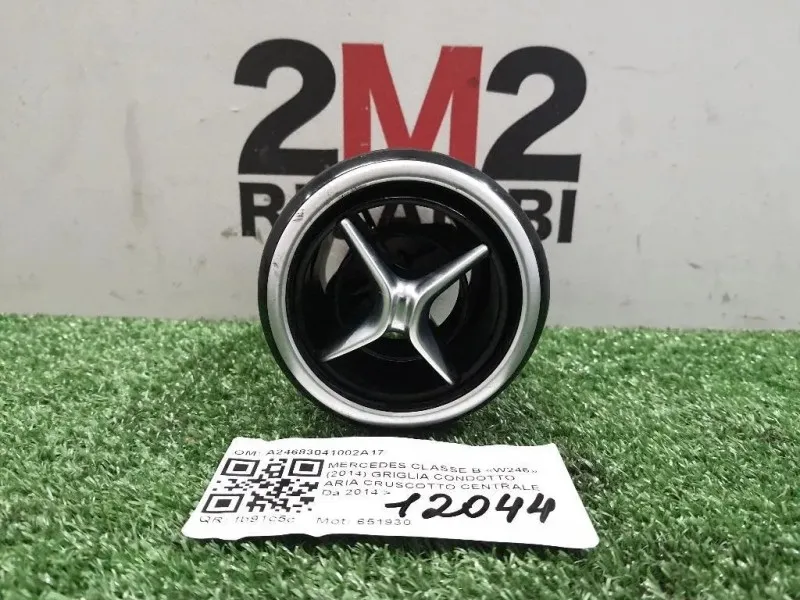 Griglia Condotto ARIA Cruscotto Centrale A24683041002A17 Mercedes Classe B W246 2014