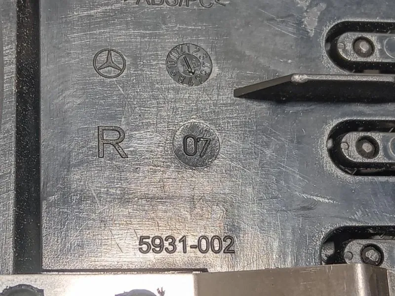 Griglia Condotto ARIA Cruscotto Centrale 5931-002 Mercedes Classe C W204 2007