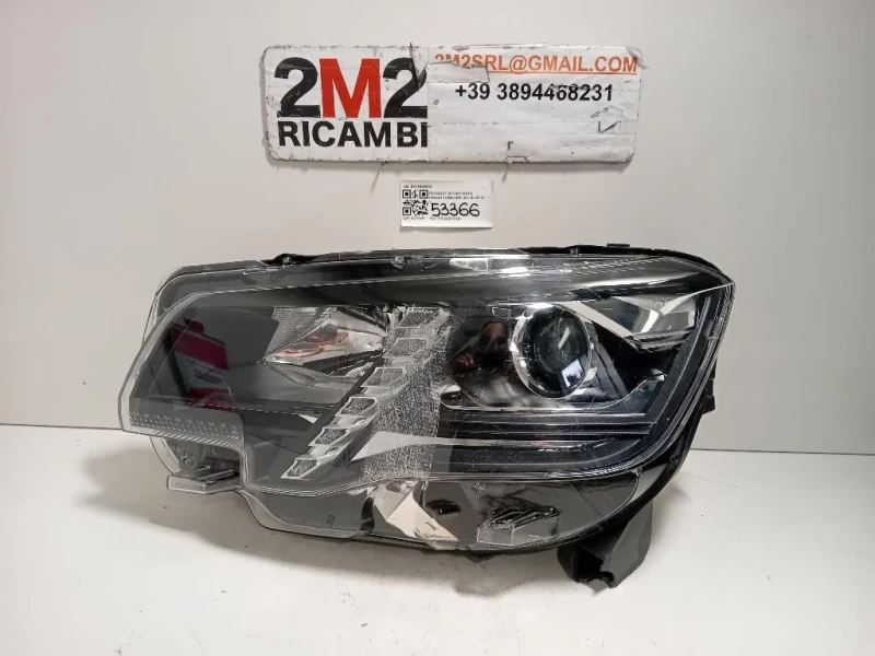 Proiettore ANT SX 9816826980 Peugeot Rifter 2018