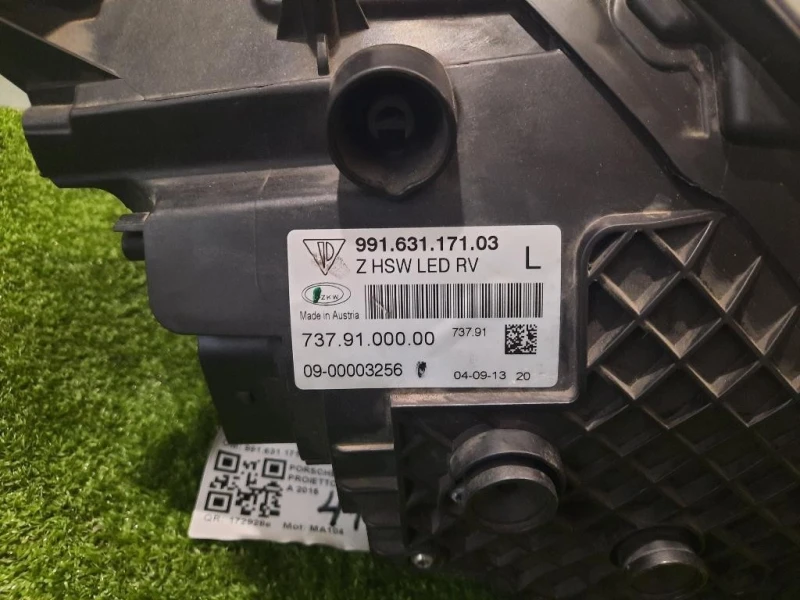 Proiettore ANT SX 99163117103 99163196353 Porsche 911 991 2012