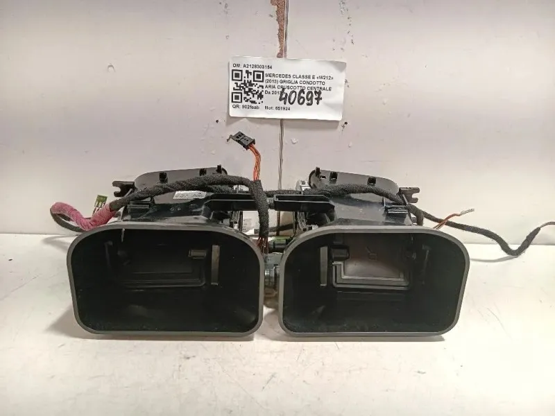 Griglia Condotto ARIA Cruscotto Centrale A2128303154 Mercedes Classe E W212 2013