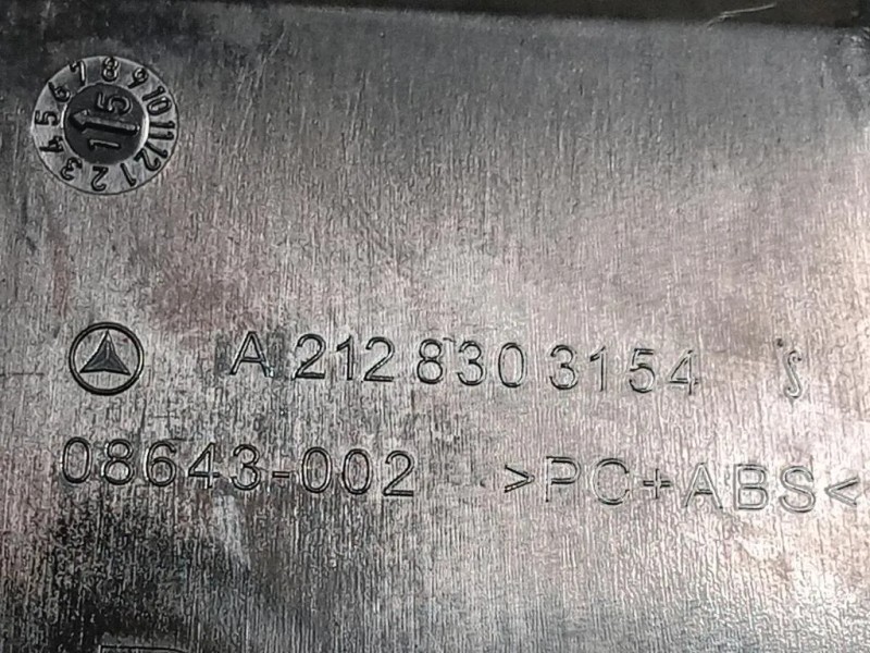 Griglia Condotto ARIA Cruscotto Centrale A2128303154 Mercedes Classe E W212 2013