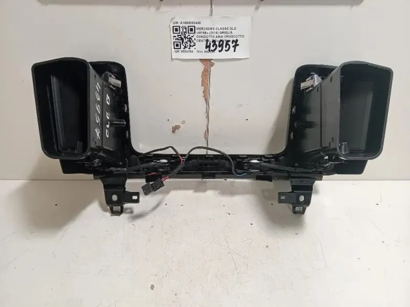 Griglia Condotto ARIA Cruscotto Centrale A1668303400 Mercedes Classe GLE W166 2015