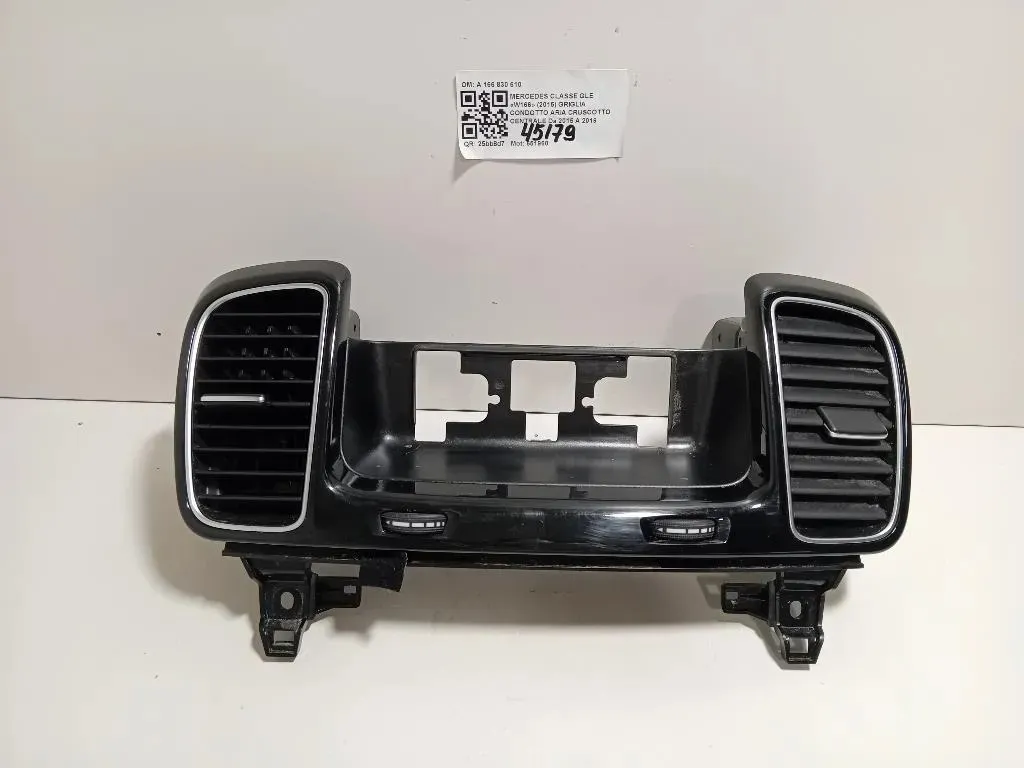 Griglia Condotto ARIA Cruscotto Centrale A 166 830 610 Mercedes Classe GLE W166 2015