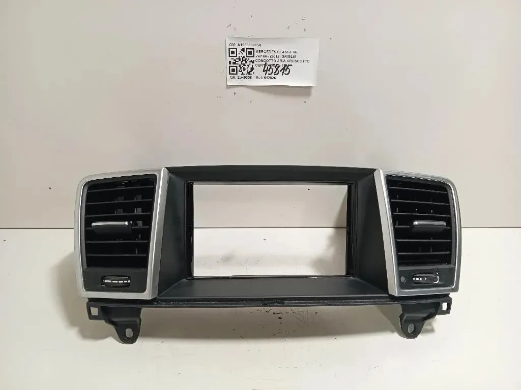 Griglia Condotto ARIA Cruscotto Centrale A1668300654 Mercedes Classe ML W166 2012
