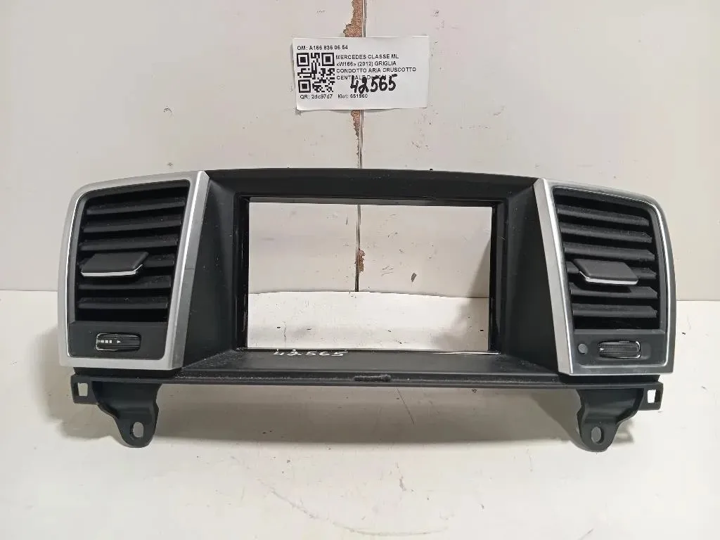 Griglia Condotto ARIA Cruscotto Centrale A16683000542A17 Mercedes Classe ML W166 2012