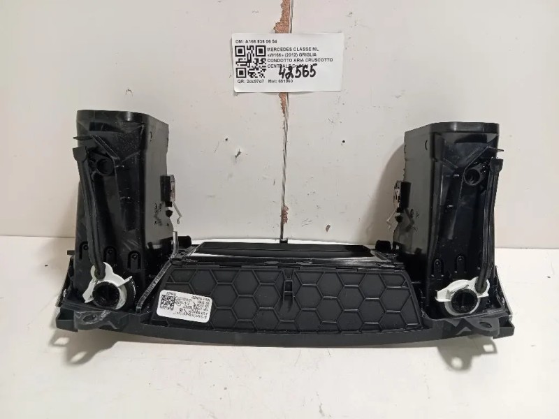 Griglia Condotto ARIA Cruscotto Centrale A16683000542A17 Mercedes Classe ML W166 2012