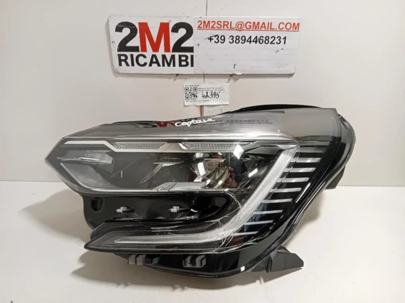 Proiettore ANT SX 260601693R DANNEGGIATO Renault Captur I 2017