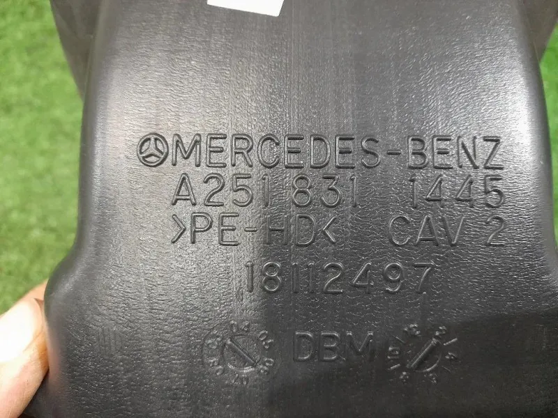 Griglia Condotto ARIA Cruscotto Centrale A2518301154 Mercedes Classe R W251 2006